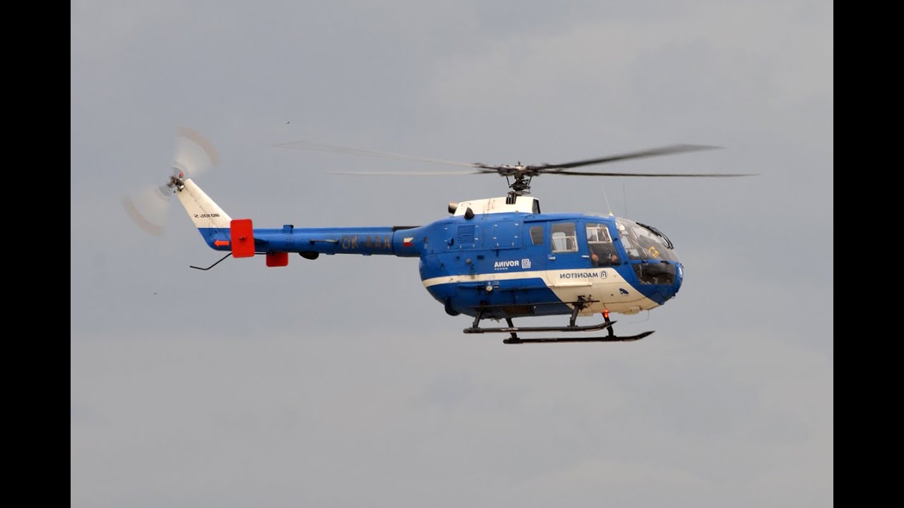 EHS 2014 - Eurocopter (MBB) BO-105 demo flight