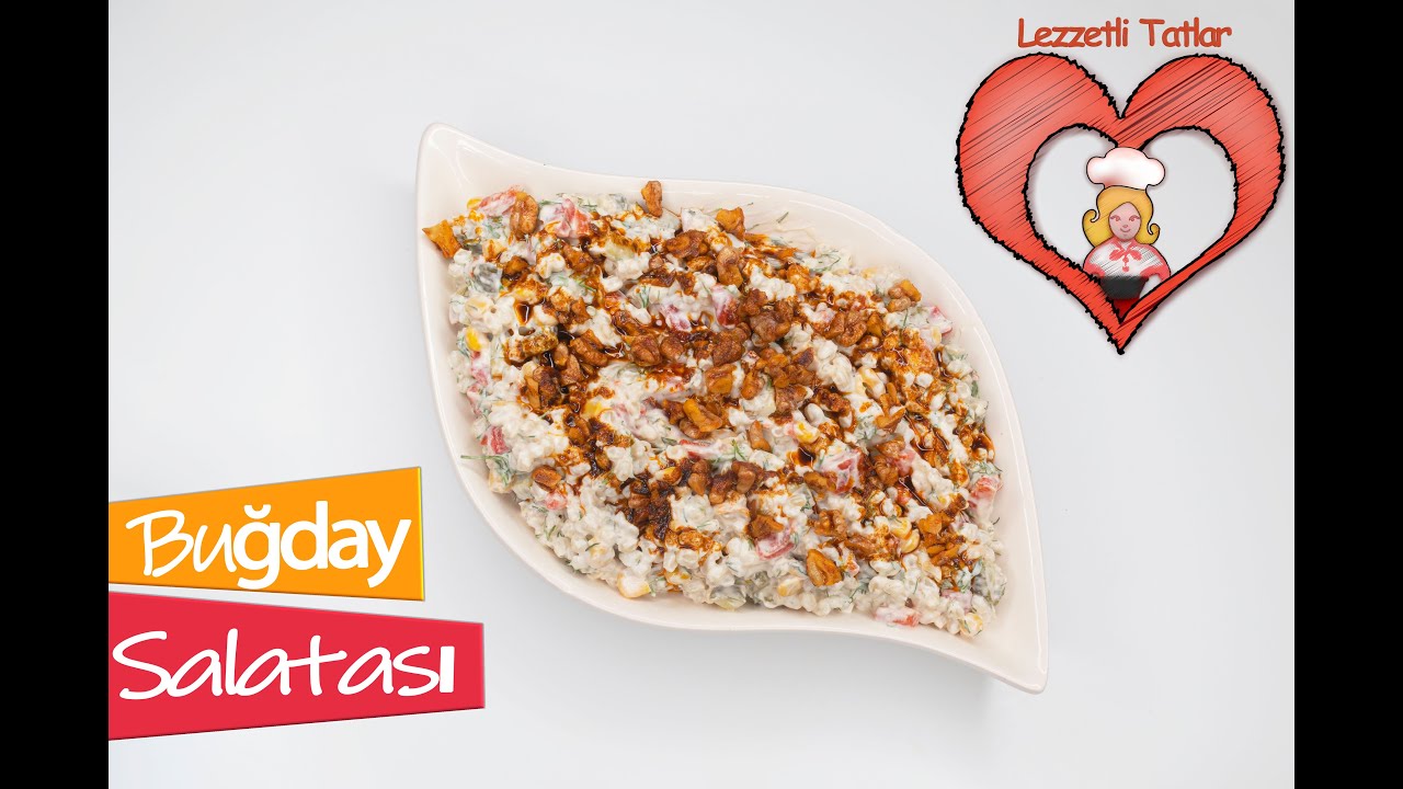 Yoğurtlu Buğday Salatası Tarifi- Lezzetli Tatlar