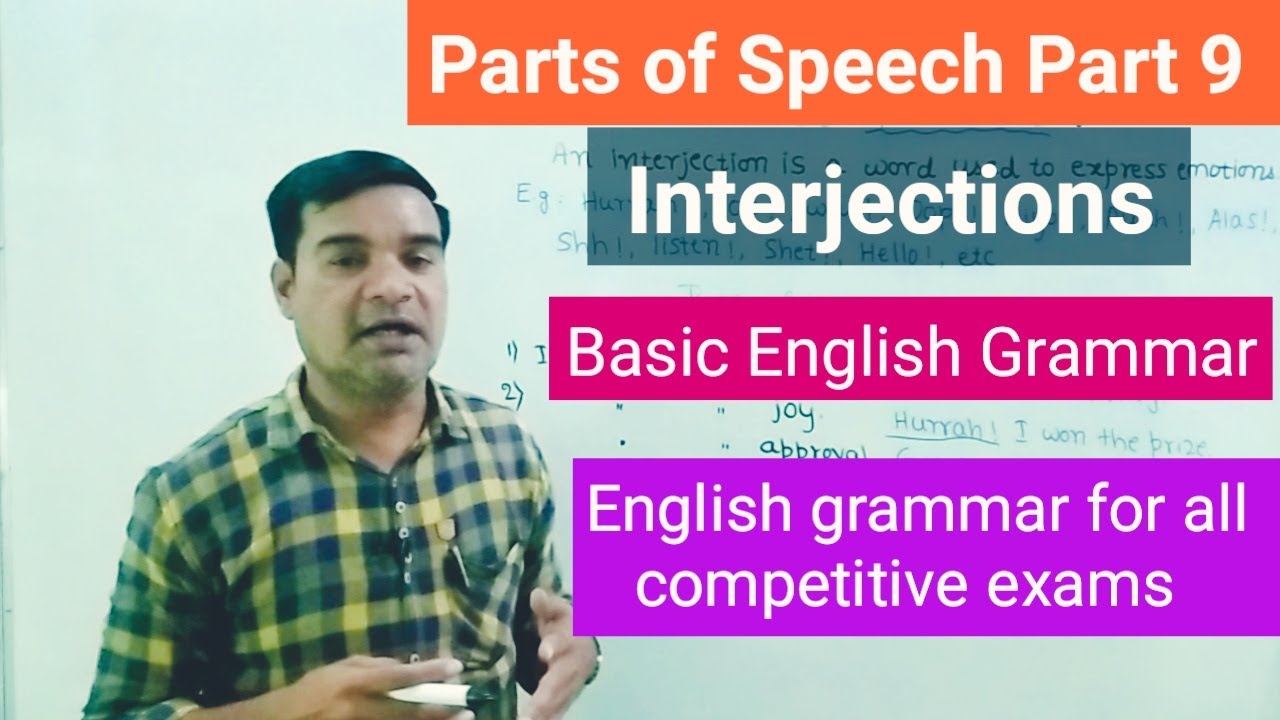 Interjection | Types of Prepositions | English Grammar for all Competitive Exams