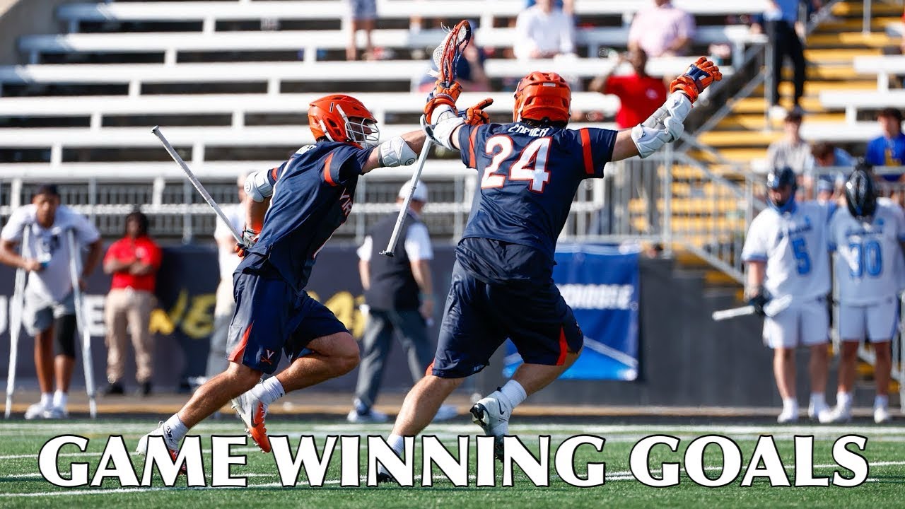 College Lacrosse - Game Winning Goals 2024 | Division 1