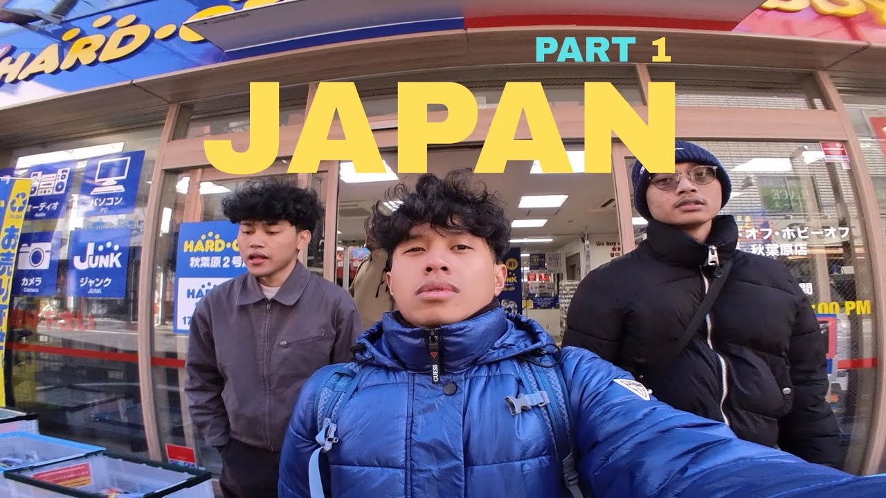 JAPAN TRIP WITH BRO - PART 1