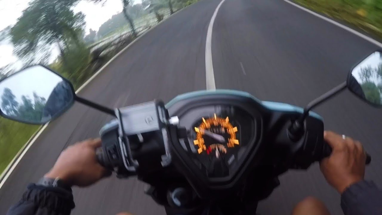 Yamaha Gear Ultima 125 Tanjakan curam berkelok Bukit Serang !! #yamaha