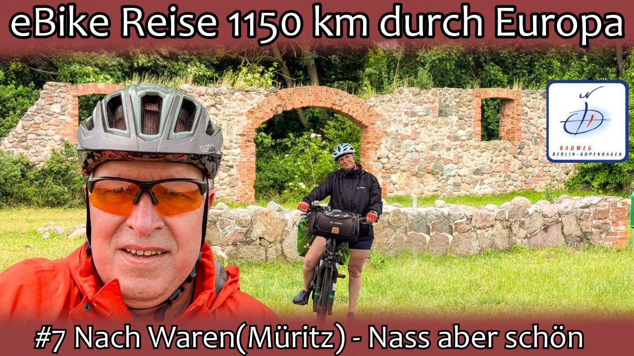 #7  Wald & Seen auf dem Weg nach Waren (Müritz) | E-Bike Radreise | Berlin–Kopenhagen Radweg