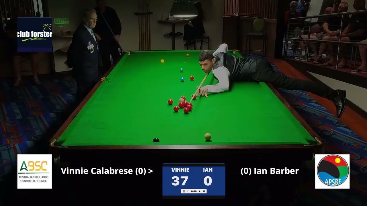 Semi#1 - Ian Barber vs Vinnie Calabrese - Pot Black 2026