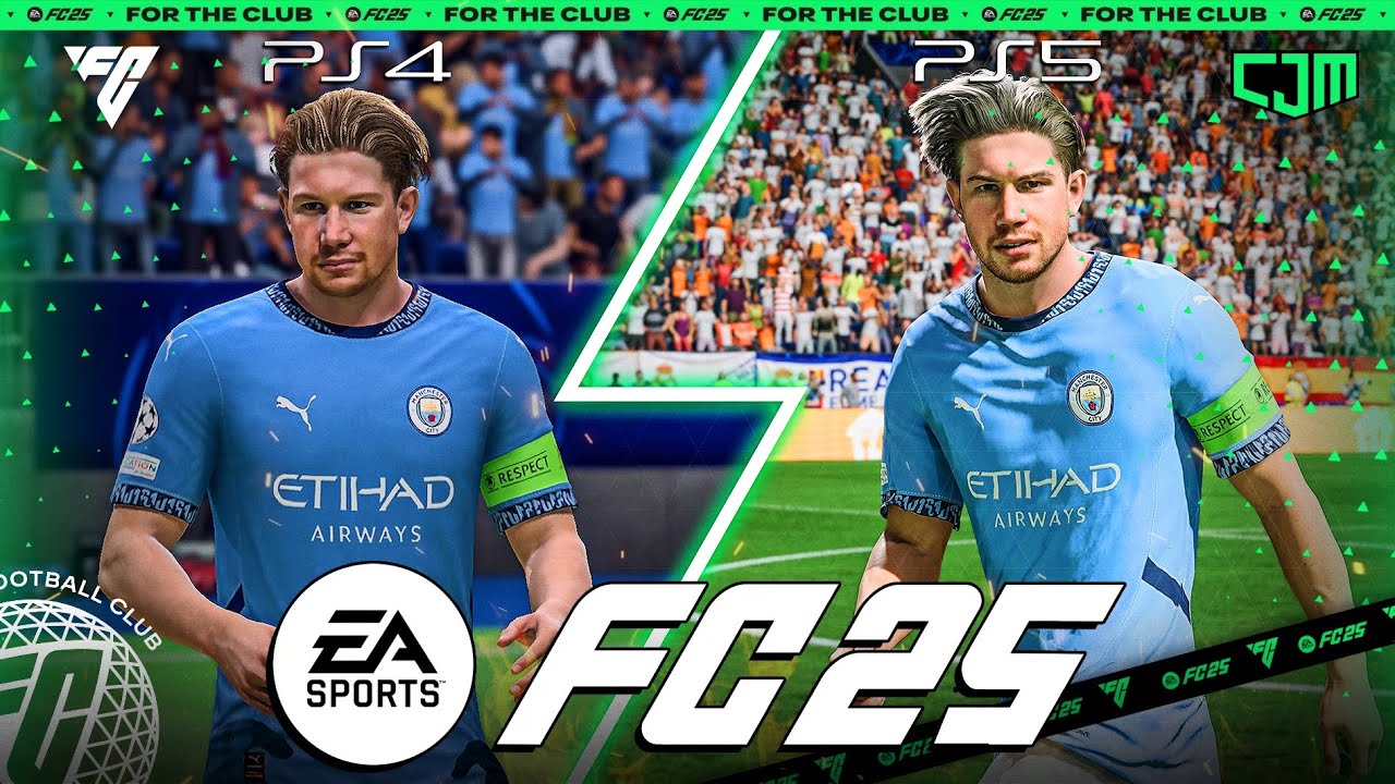 Perbandingan FC 25 Versi PS4 & PS5