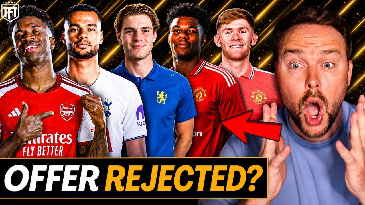 Will Vin&iacute;cius Jr REJECT Madrid?🚨Hall DEAL OFF & NO NEW CM❌Alex Scott NEW Chelsea BID✅Gakpo to Spurs