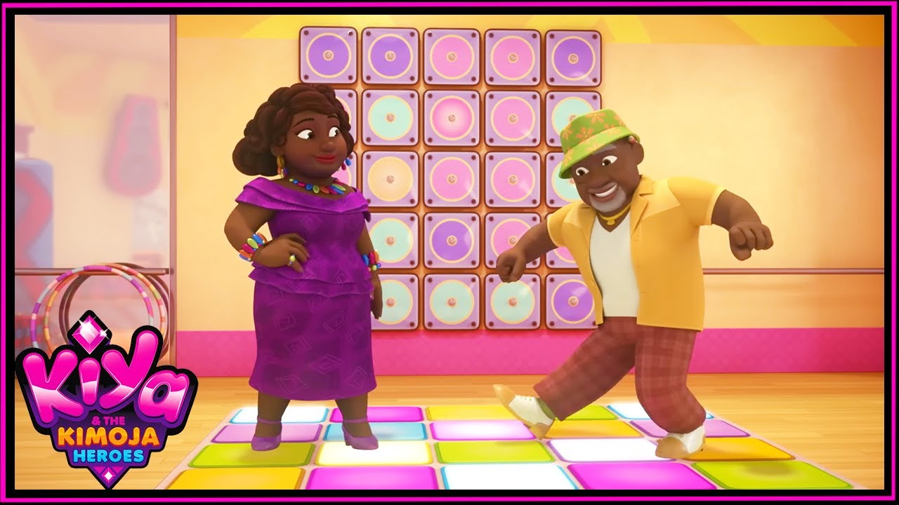 How To Dance Like Kiya (Compilation) | Kiya & the Kimoja Heroes | Cartoons For Kids