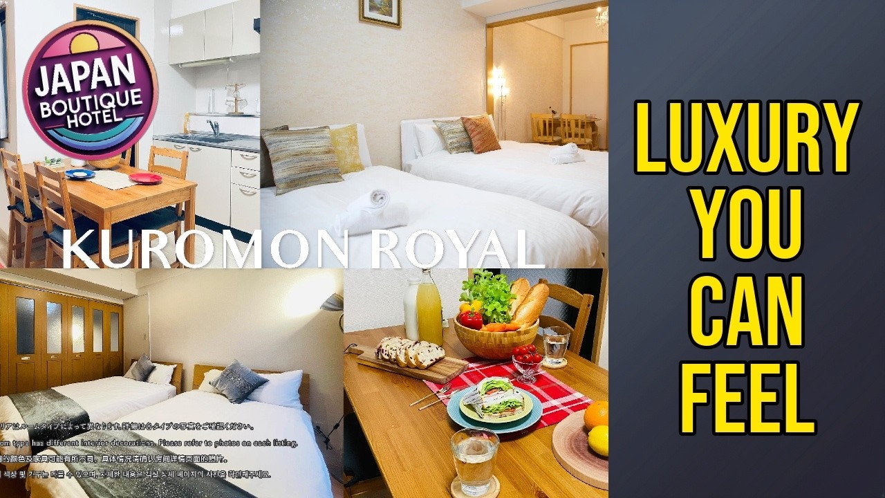 Kuromon Royal - Luxury You Can Feel | Osaka, Japan🏨