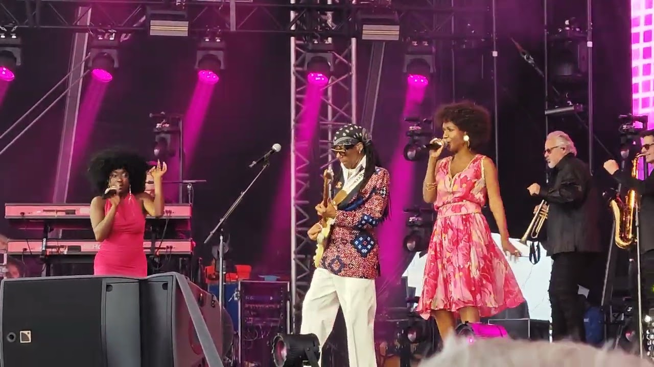 Chic Good Times at Duran Duran gig Chelmsford 5th July 2025