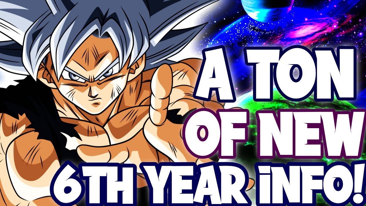 NEW! DOKKAN BATTLE 6TH YEAR INFO OVERLOAD! NEW DIFFICULT EVENT INCOMING! NEW SUPER 6TH YEAR TICKET!