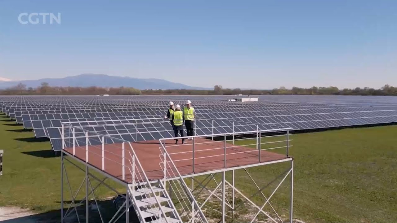 China-run solar plant provides new job opportunities in Greece