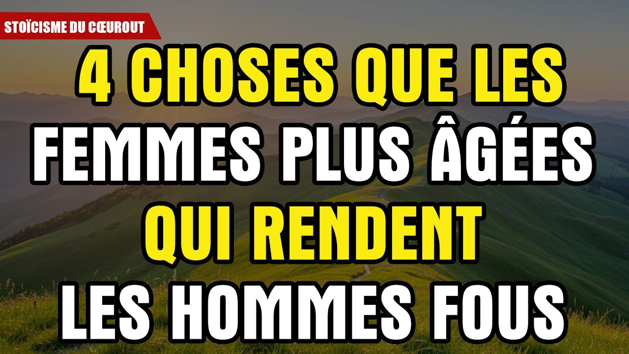 4 Choses Que Font Les Femmes Plus Âgées Qui Rendent Les Hommes Fous | Faits Psychologiques