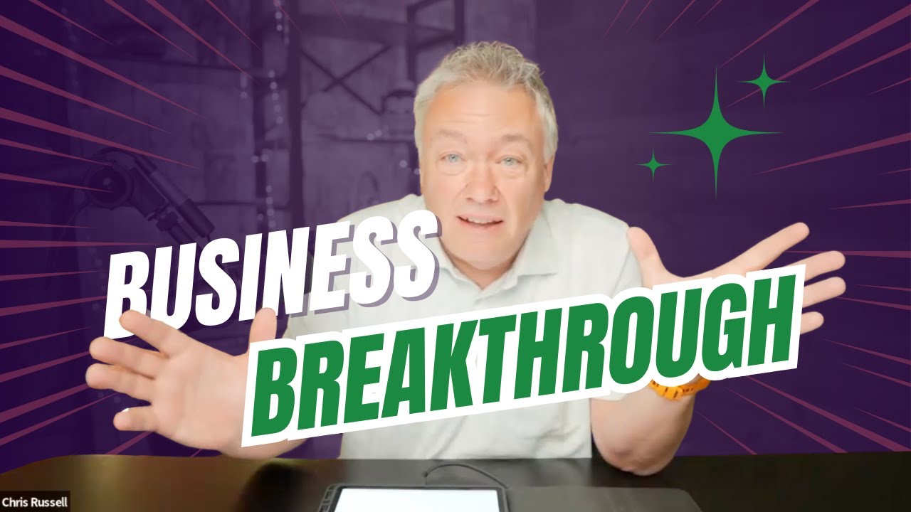 How to experience a BREAKTHROUGH in your real estate business!