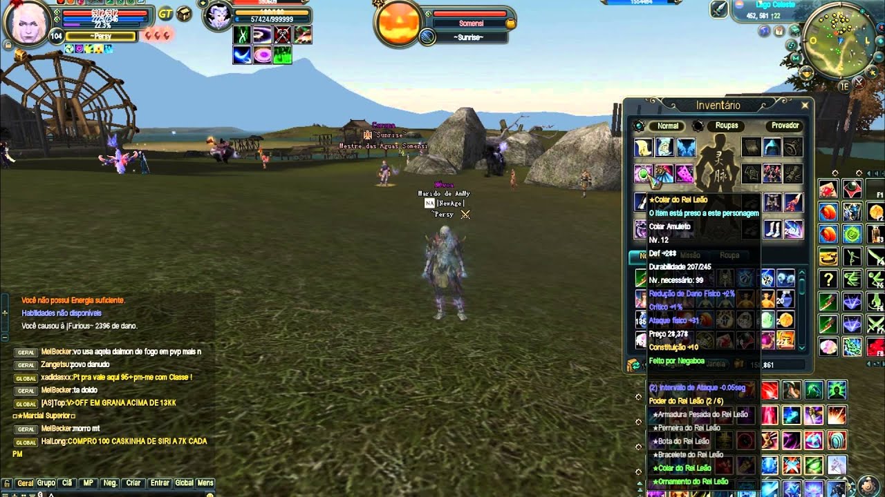 PvPs Aleatórios [11] Mercenário Spammer ~Persy