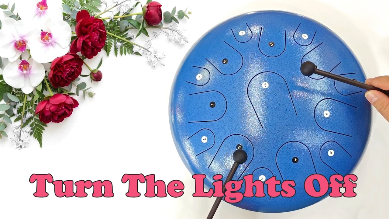 Turn The Lights Off (Kato feat. Jon) - Steel Tongue Drum cover with tabs