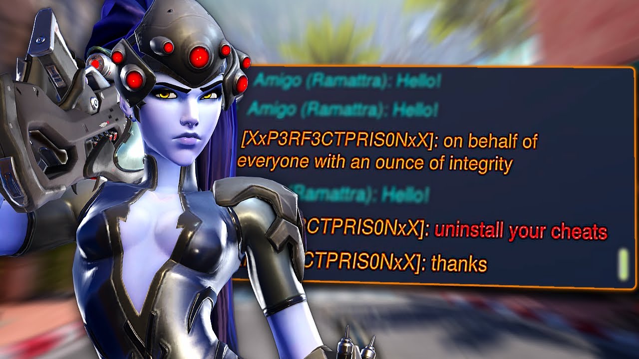 These Shots made this SCHIZOPHRENIC DPS Player Accuse me of Cheating... | Overwatch 2