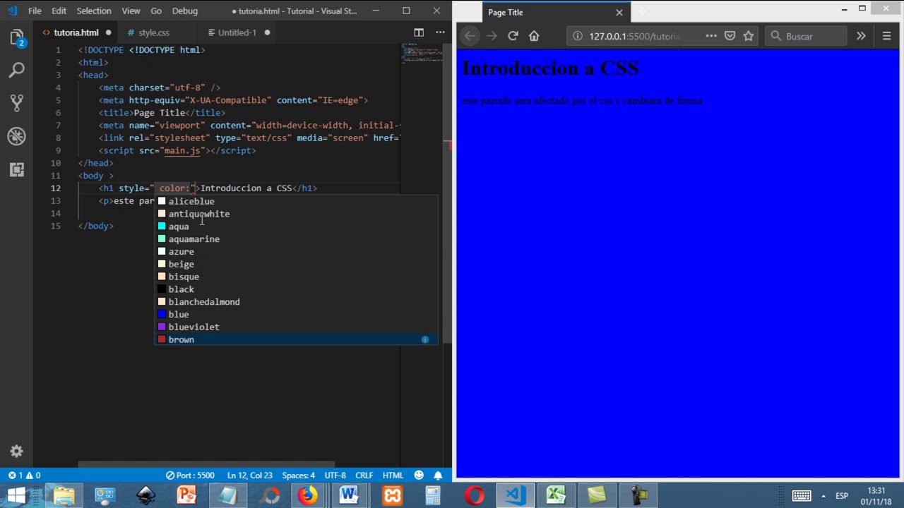 Introduccion a CSS | CSS Básico