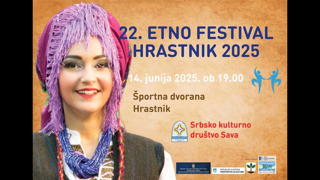 22.  ETNO FESTIVAL HRASTNIK 2025