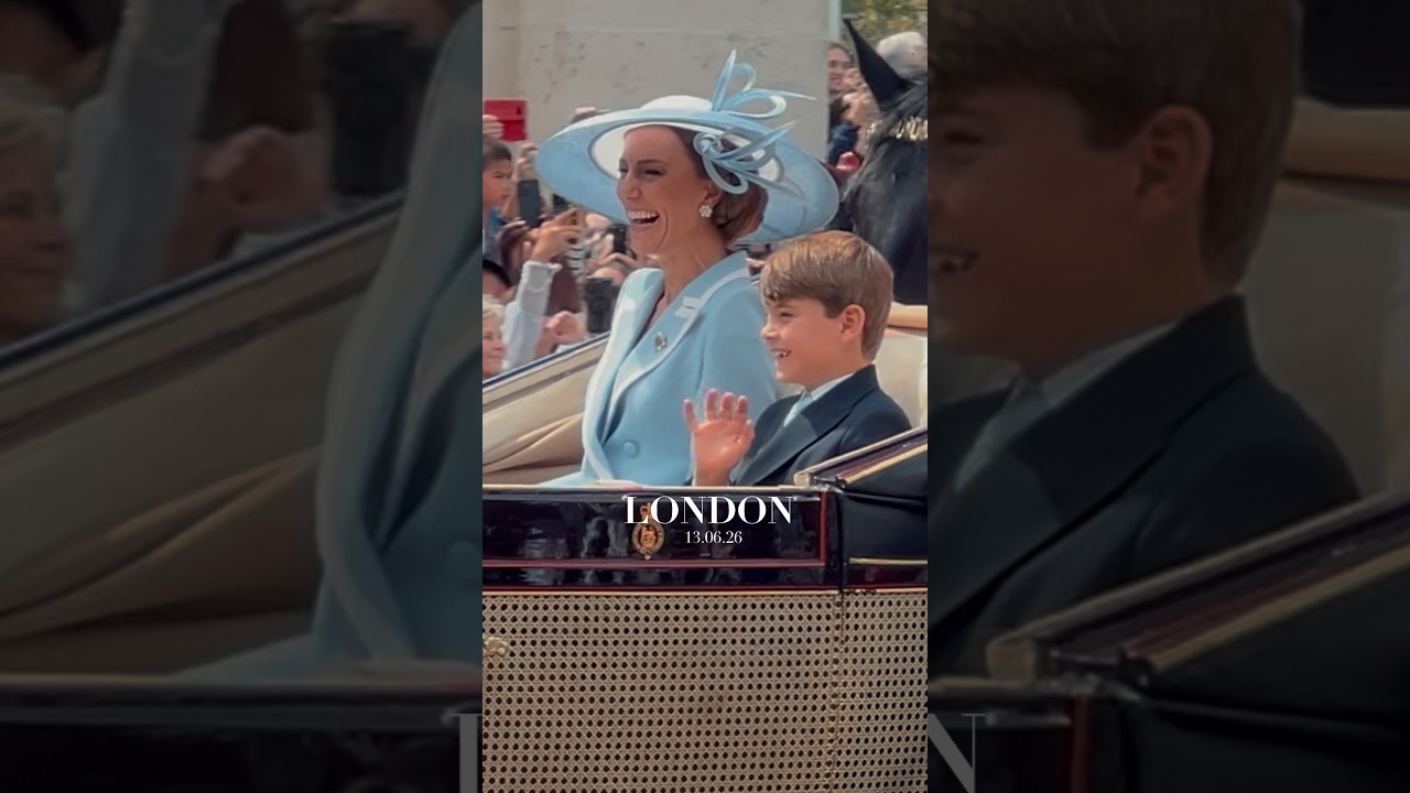 PRINCESS CATHERINE&rsquo;S SMILE STEALS SHOW! 😁✨| Trooping the colour 2026
