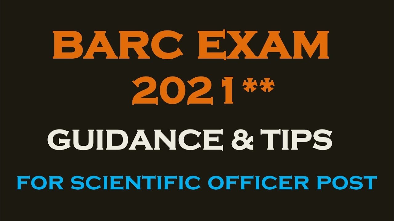 BARC Physics Exam Guidance and Tips ||✓
