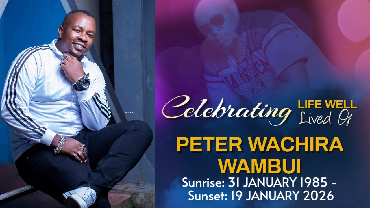 FOREVER IN OUR HEARTS PETER WACHIRA