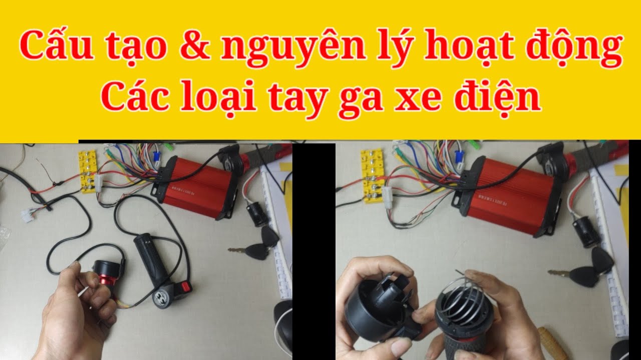 Tất tần tật về cấu tạo và nguyên lý hoạt động của tay ga xe điện