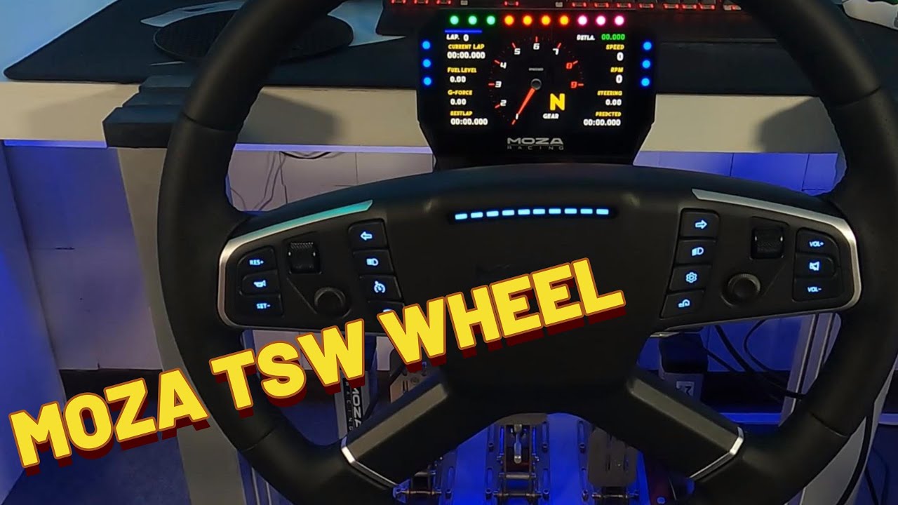 MOZA TSW Truck Wheel unboxing