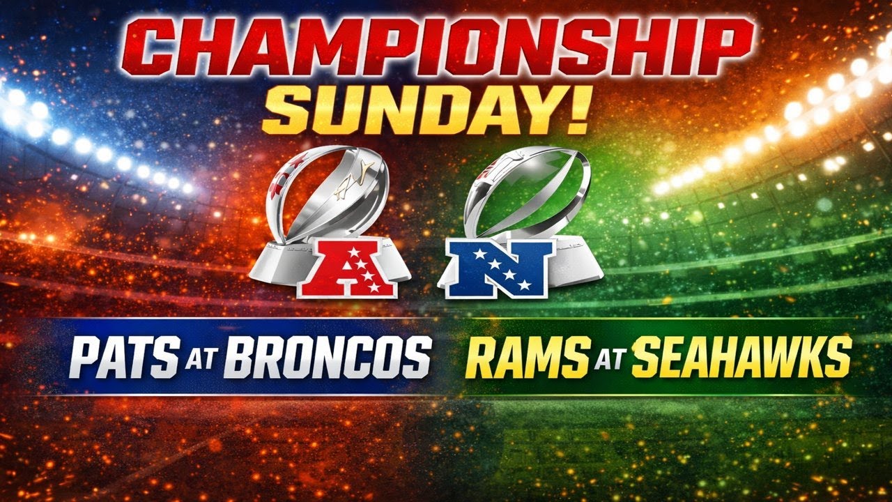 2026 AFC & NFC Championship Preview! 🏈🔥