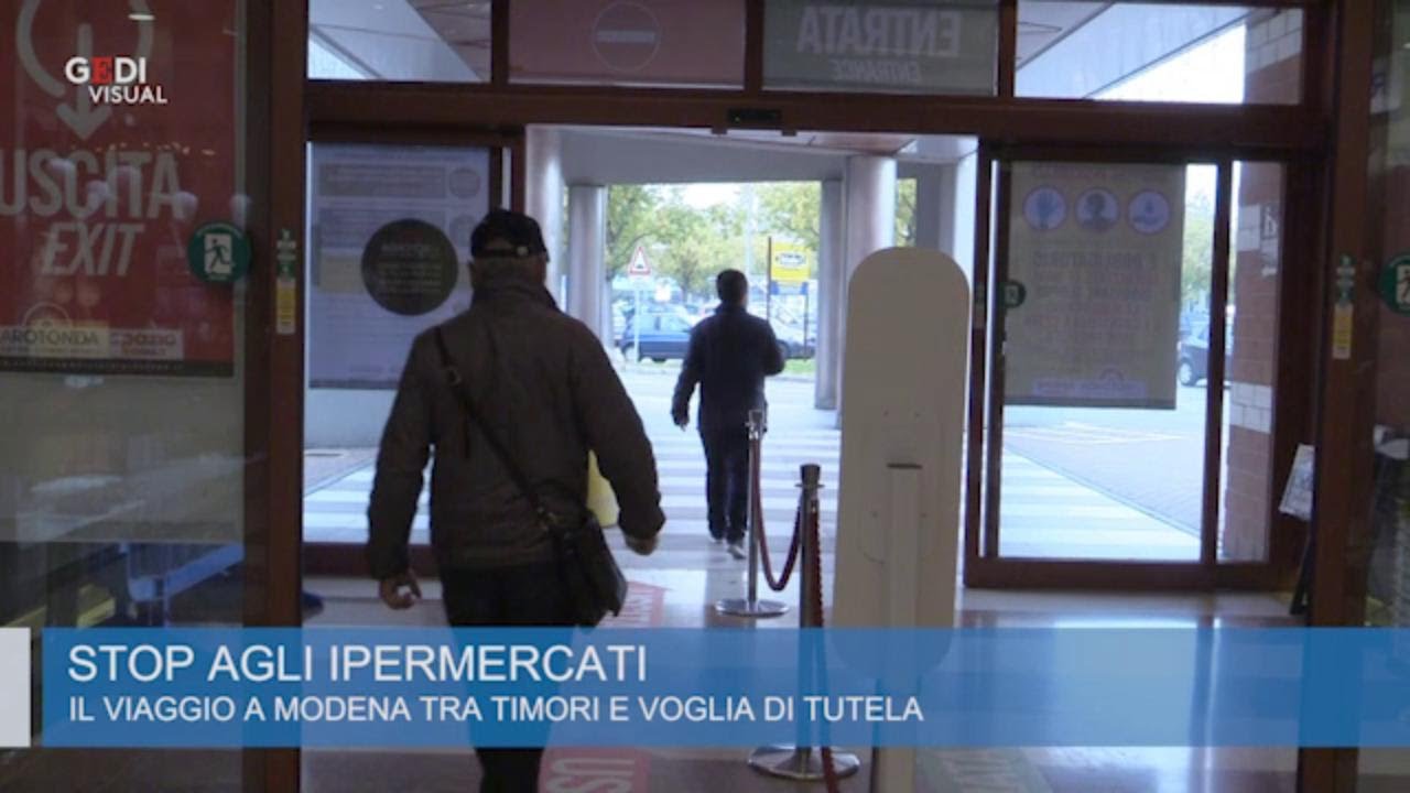 Modena e il nuovo Dpcm, stop agli iper nei weekend. I timori dei commercianti
