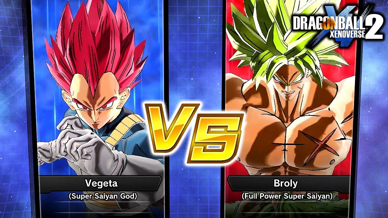 God Vegeta Vs Broly Movie ENGLISH DUB DIALOGUE Easter Egg! Xenoverse 2 Gameplay (DLC Pack 9)