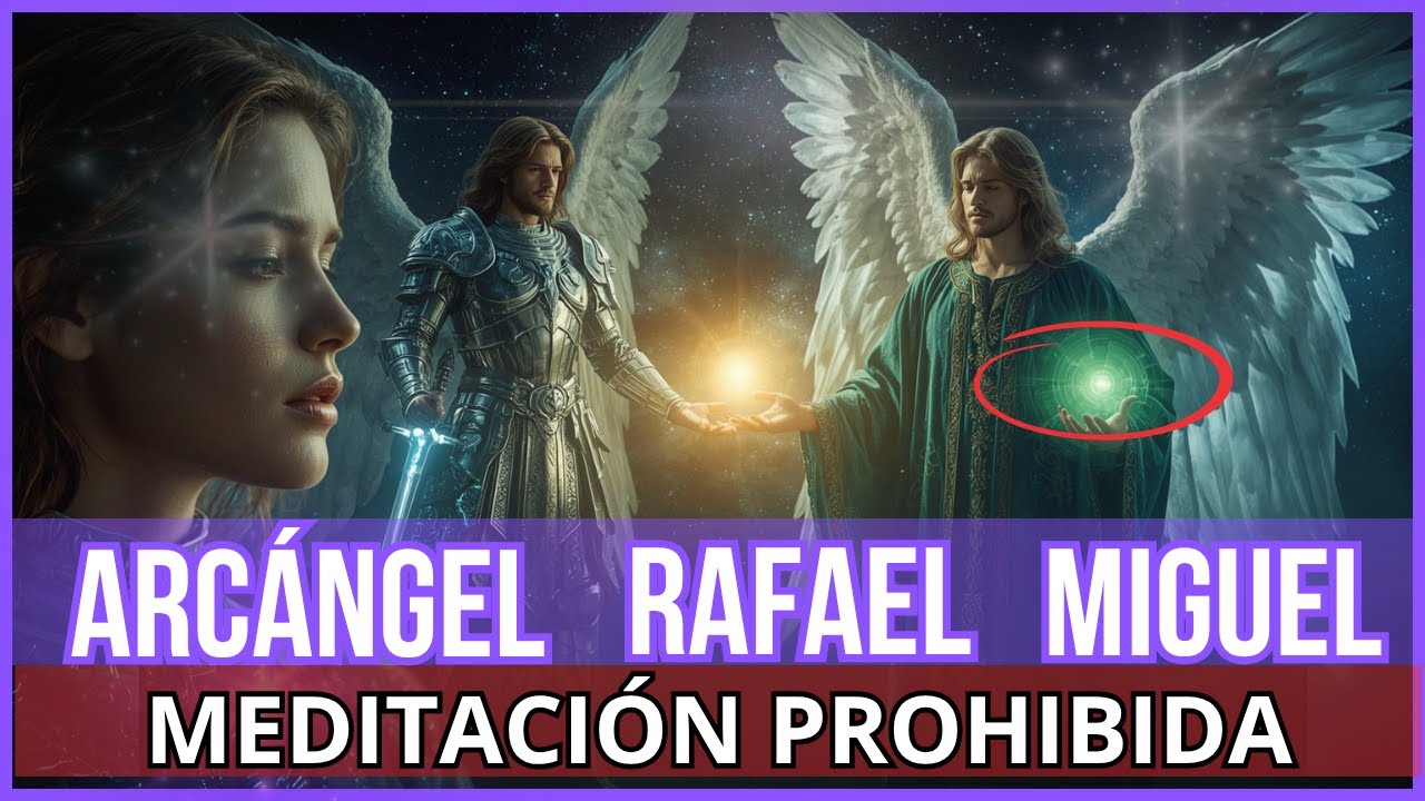 Meditación Guiada Con el Arcángel Rafael y el Arcángel Miguel para sanación Profunda.