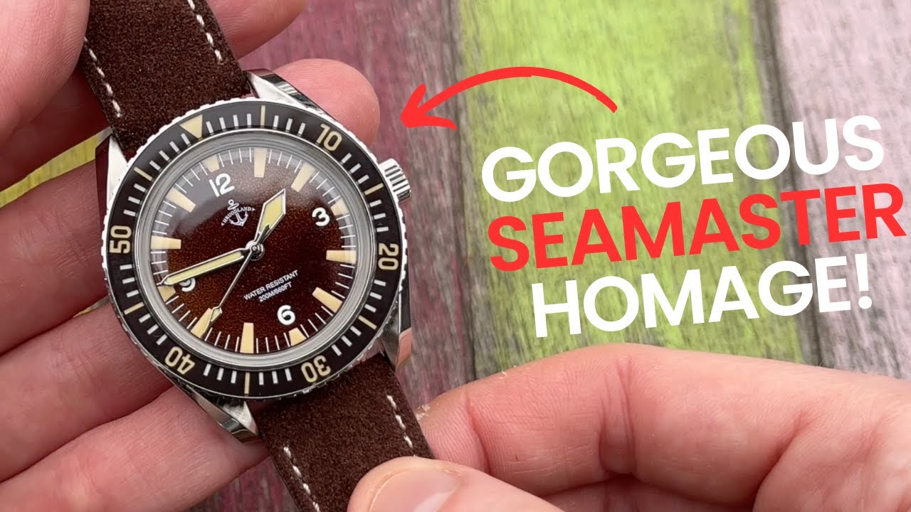 This Seamaster Homage Has One of the Best Dials I Have Ever Seen