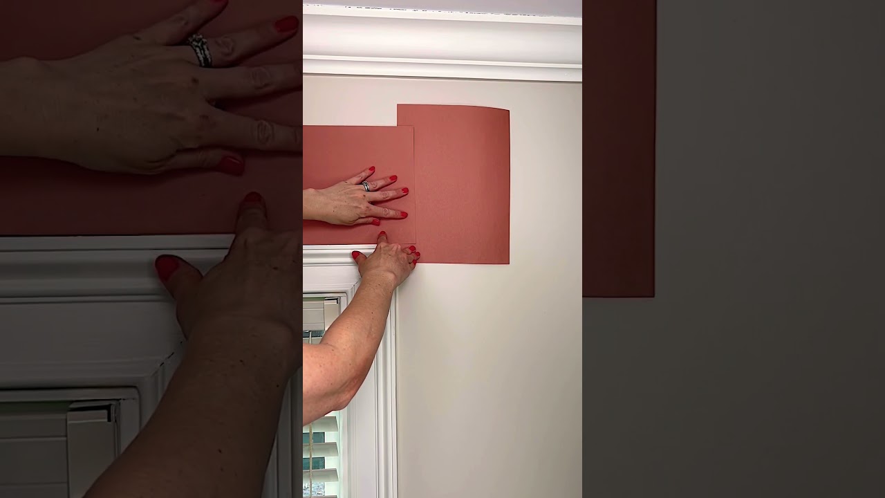 Easy and Quick Curtain Rod Hanging Hack #homehack #curtains