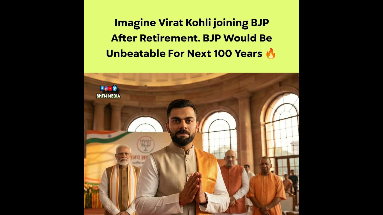what if virat join bjp 