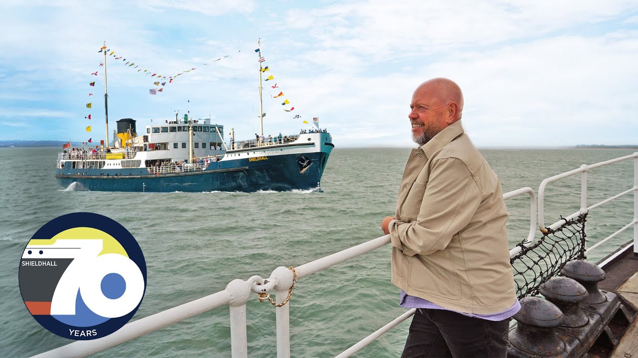 Andy Jackson Sets Sail on Steamship Shieldhall! | Nation Radio South