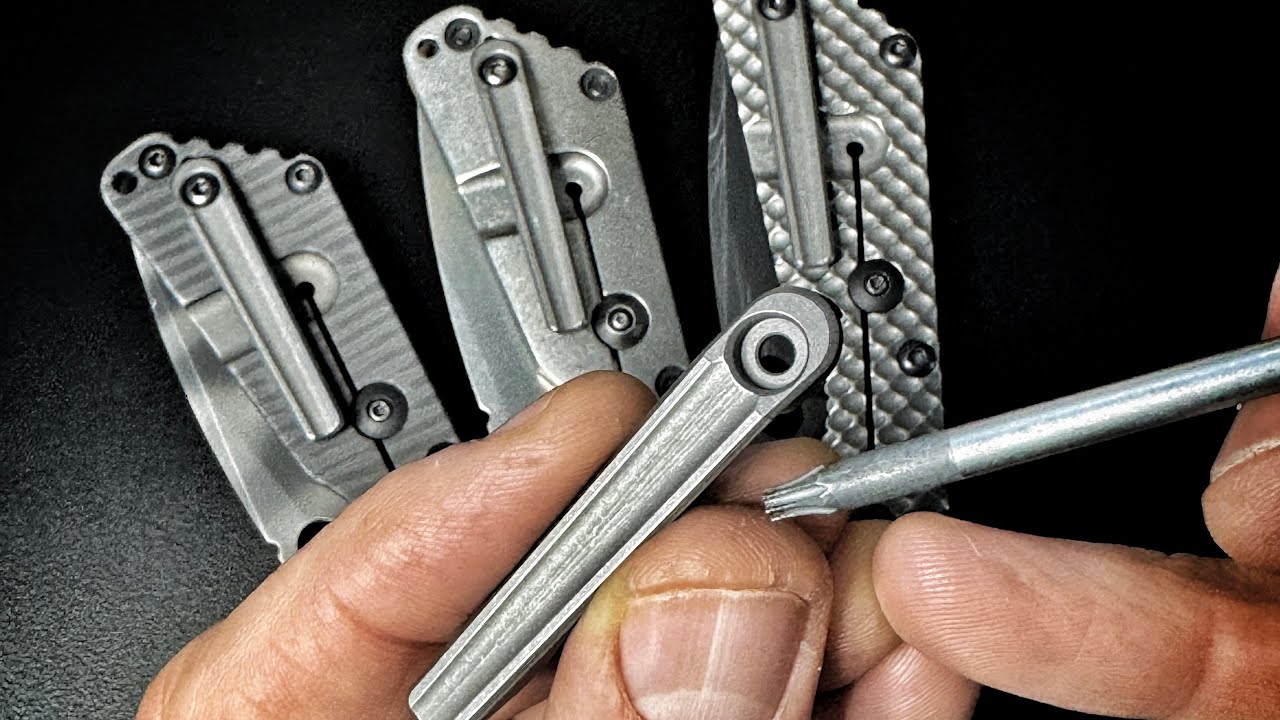 NGMCo. Machined pocket clip for STRIDER Knives - details and purchase info