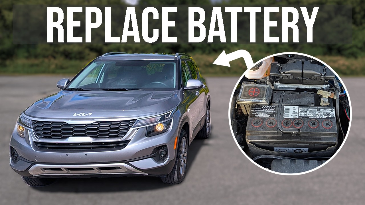 How to [EASILY] Replace the Battery - Kia Seltos (2021-2023)