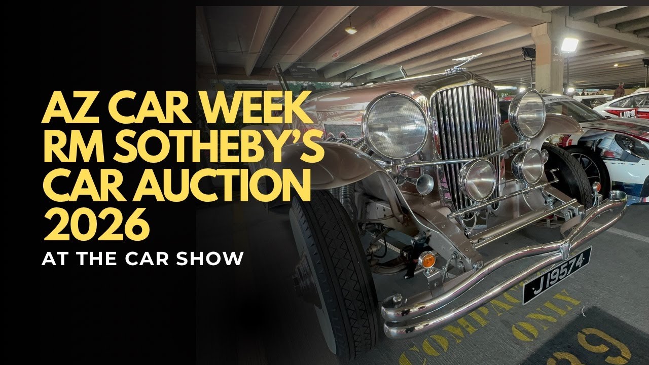 Arizona Car Week   RM Sotheby's Car Auction 2026