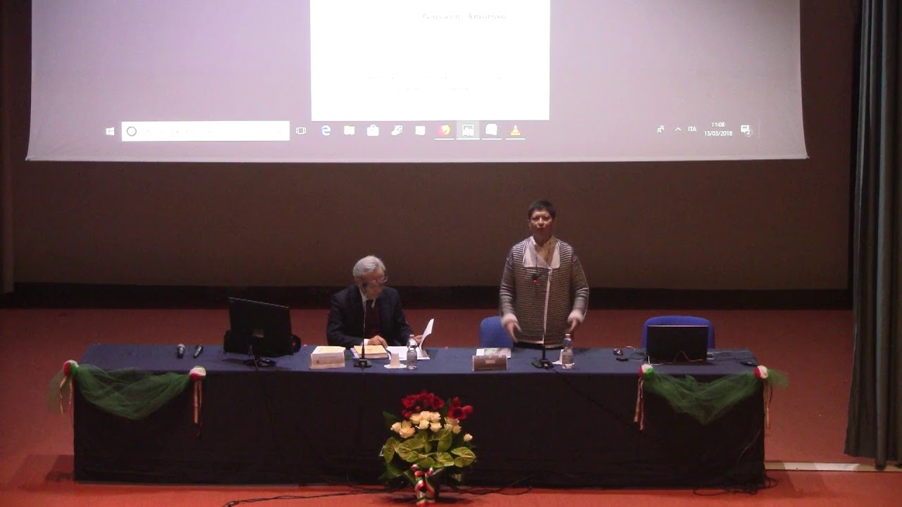 Viaggio in Italia Giovanni Amoroso Potenza 13 marzo 2018
