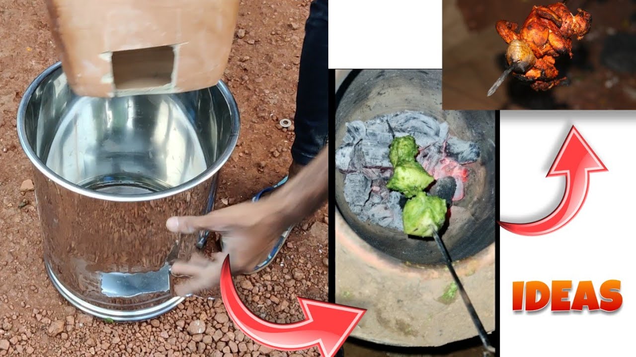 Making of a Mini Tandoor at Home  #DIY #Minitandoor