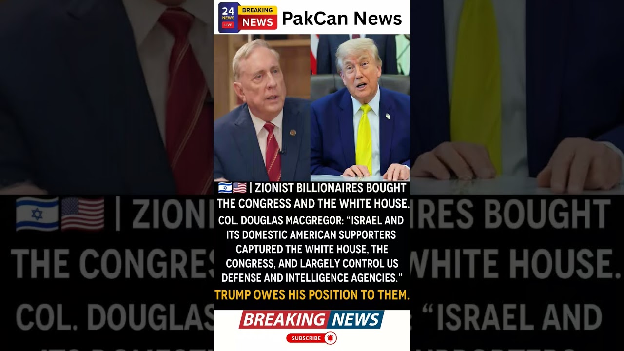Douglas Macgregor Comments Fuel Debate Over Lobbying and Foreign Policy | PakCan News