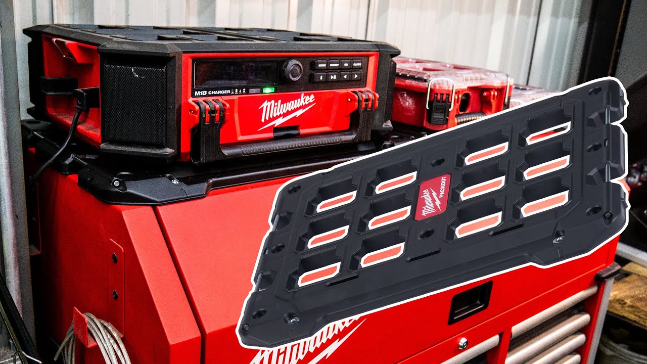 PACKOUT Your ToolBox!! Milwaukee Tool PACKOUT Mounting Plate Uses [Rivet Nuts]