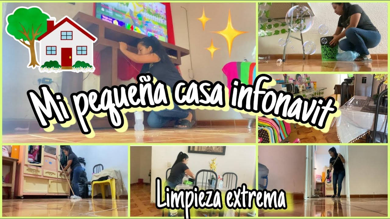 LIMPIEZA EXTREMA de mi 🏡 INFONAVIT // CASA HUMILDE PERO LIMPIA #vidareal #amadecasa #limpieza 