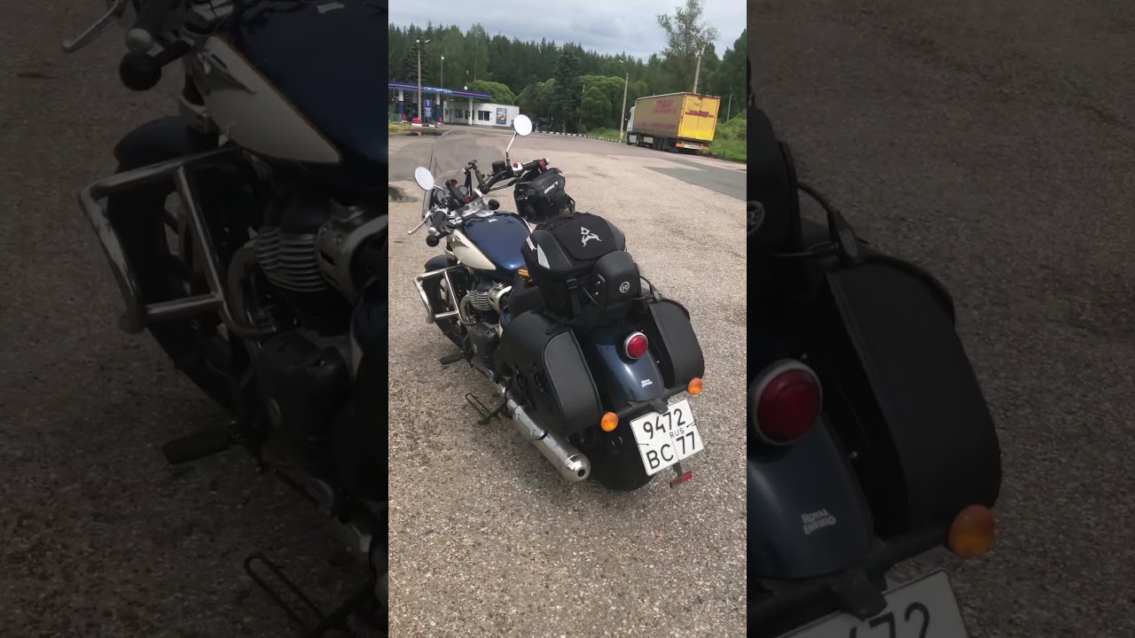 Короткий обзор на дуги для Royal Enfield Super Meteor 650