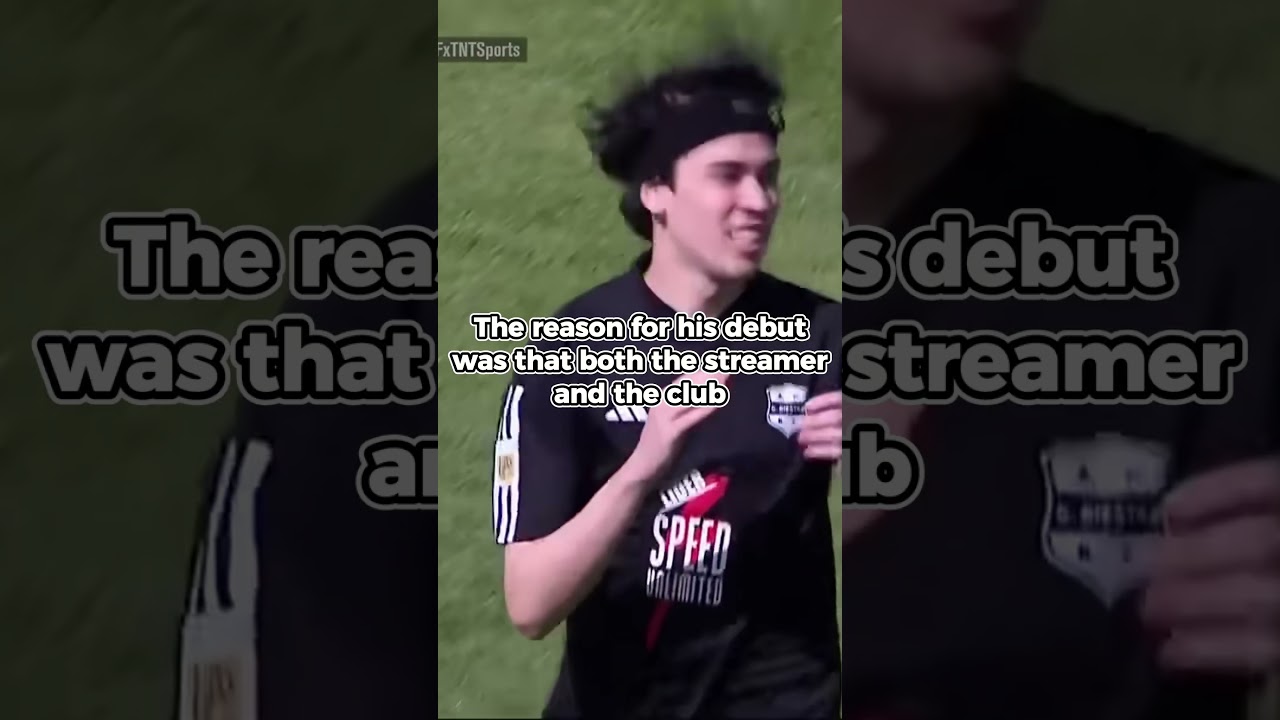 Streamer debuting in first division💀 #spreen #football #argentina #streamer #futbol