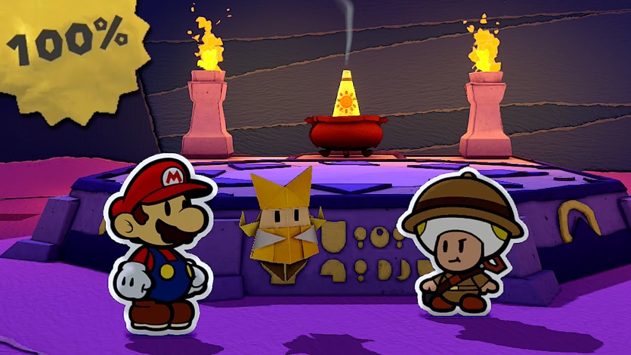Scorching Sandpaper Desert 100% Collectibles Guide - Paper Mario: The Origami King