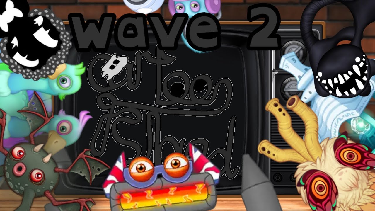 Cartoon island - Wave 2