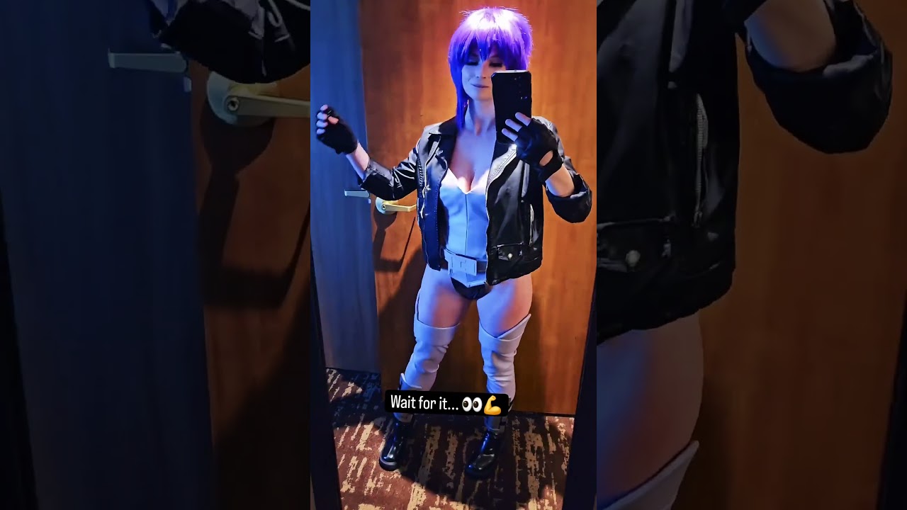 Major Motoko Kusanagi cosplay