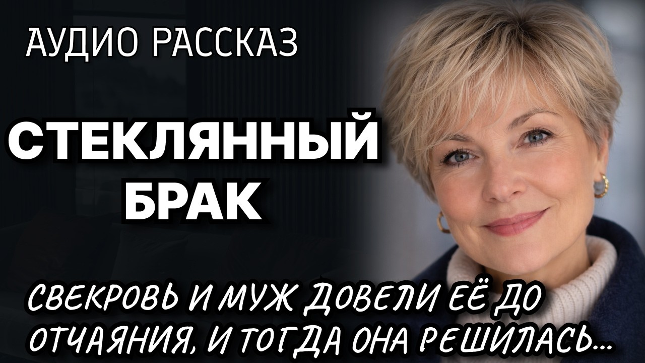 Стеклянный брак: Свекровь и муж довели её до отчаяния, и тогда она... // Жизненные истории у камина