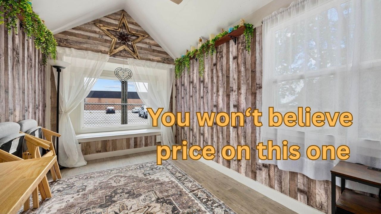 Продается новый крошечный дом, в котором никто не жил